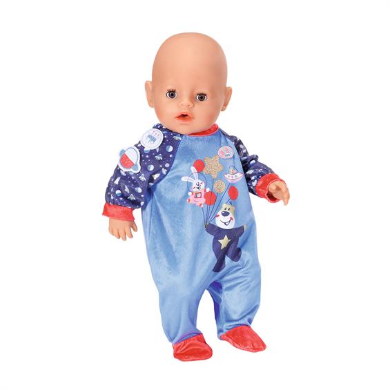 Одяг для ляльки Baby Born Синій святковий комбінезон 43 см (831090-2) - зображення 1