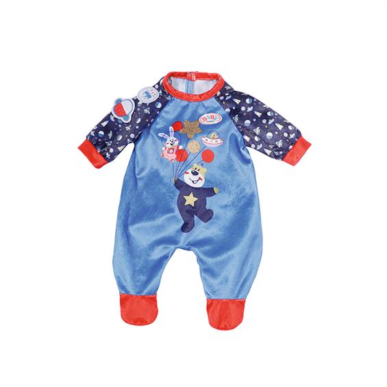 Одяг для ляльки Baby Born Синій святковий комбінезон 43 см (831090-2) - зображення 1