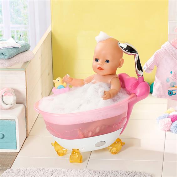 Автоматична ванночка для ляльок Baby Born S2 Забавне купання зі світлом та звуком (831908) - зображення 7