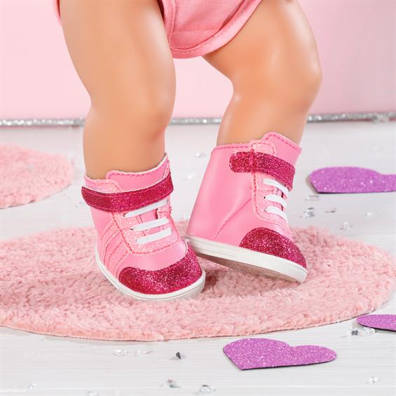 Взуття для ляльки Baby Born Рожеві кеди 43 см (833889) - зображення 3