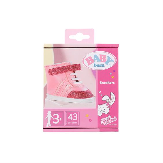 Взуття для ляльки Baby Born Рожеві кеди 43 см (833889) - зображення 6