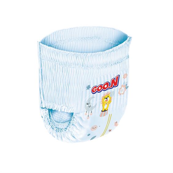 Трусики-підгузки Goo.N Premium Soft для дітей 7-12 кг 3M унісекс 50 шт. (863227) - зображення 2