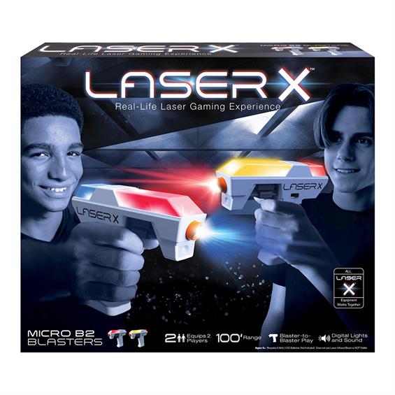 Набір лазерних бластерів Laser X Micro для ддвох гравців (87906) - зображення 5