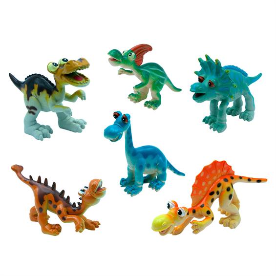 Ігрові фігурки Baby Team Динозаври 6 штук (8832) - зображення 1