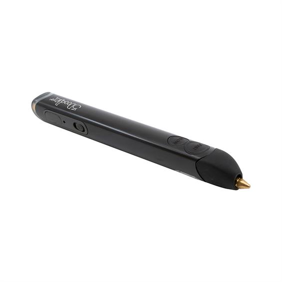3D-ручка 3Doodler Create PLUS для професіоналів з аксесурами, 75 стрижнів, чорна (8CPSBKEU3E) - зображення 1