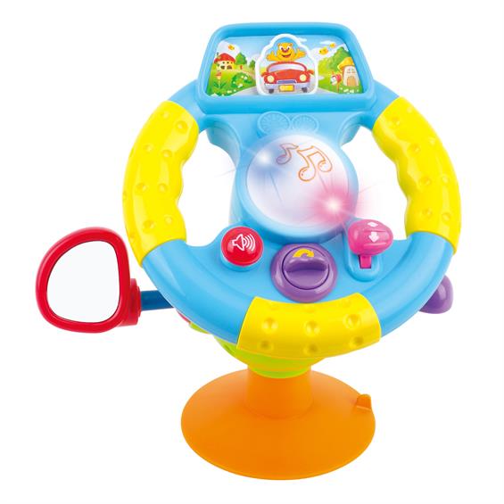 Інтерактивна іграшка-кермо Hola Toys Юний водій (916) - зображення 3