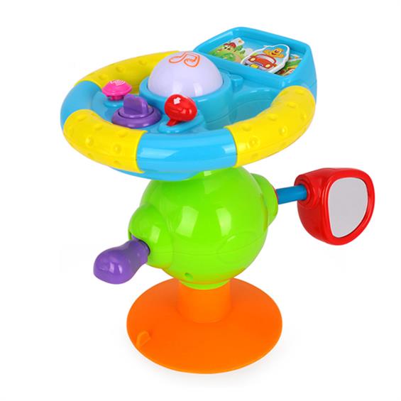 Інтерактивна іграшка-кермо Hola Toys Юний водій (916) - зображення 5
