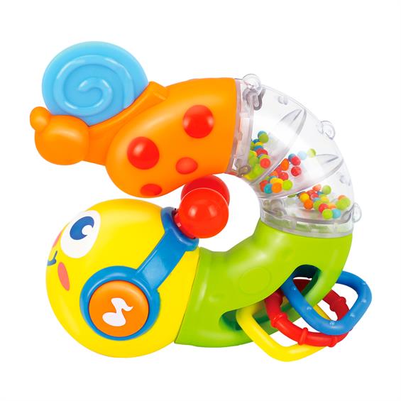 Музична іграшка з прорізувачами Hola Toys Веселий черв'ячок (917) - зображення 1