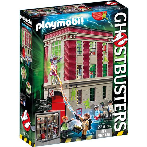 Конструктор Playmobil Ghostbusters Штаб мисливців за привидами, 228 деталей (9219) - зображення 4