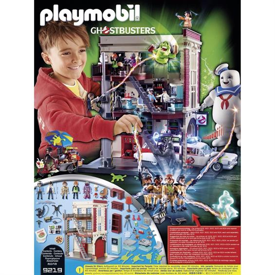 Конструктор Playmobil Ghostbusters Штаб мисливців за привидами, 228 деталей (9219) - зображення 8