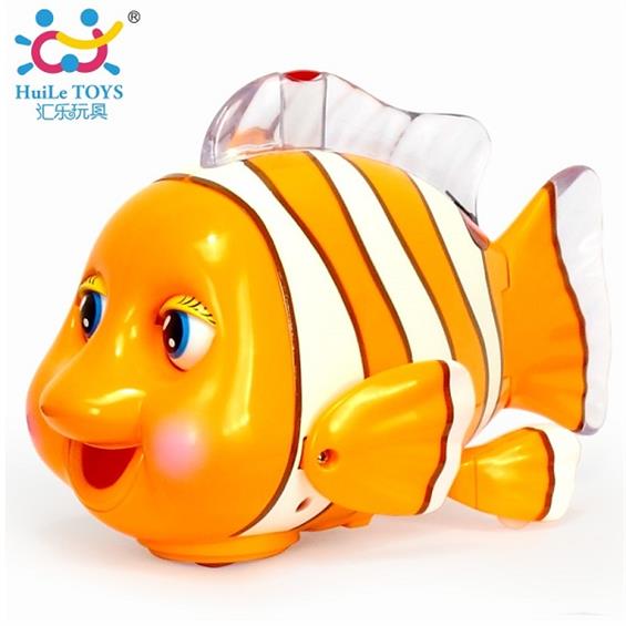 Інтерактивна іграшка Huile Toys Рибка-клоун (998) - зображення 5