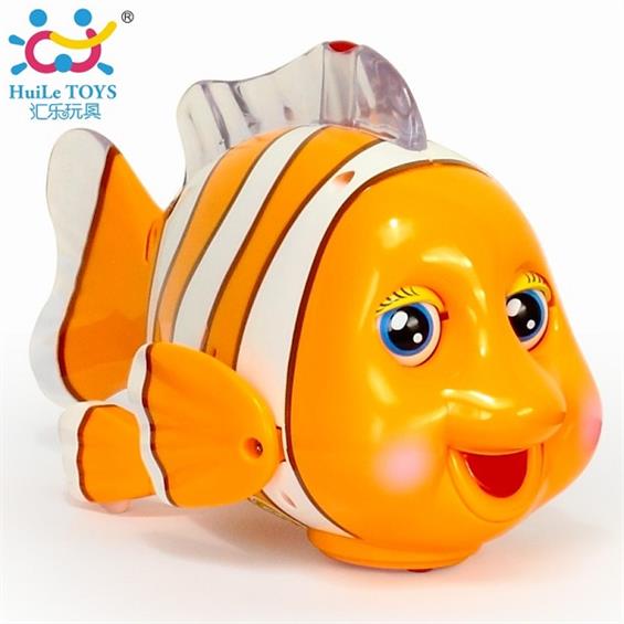 Інтерактивна іграшка Huile Toys Рибка-клоун (998) - зображення 6