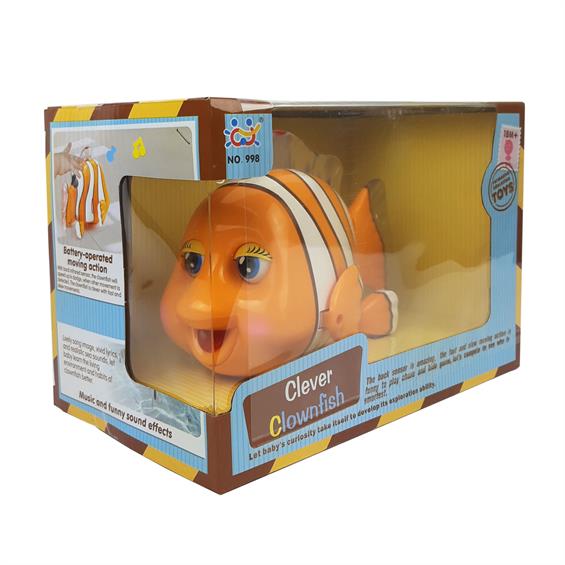 Інтерактивна іграшка Huile Toys Рибка-клоун (998) - зображення 9