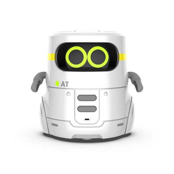 Розумний робот із сенсорним керуванням та навчальними картками AT-Robot 2, озвучен українською, білий (AT002-01-UKR) - зображення 1