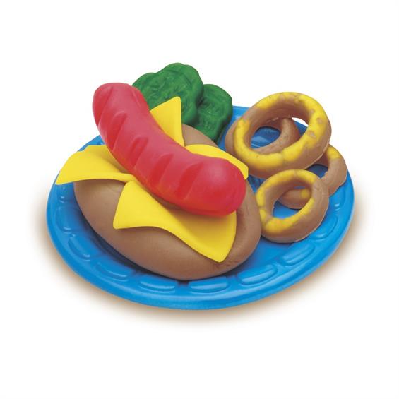 Набір з пластиліном Hasbro Play-Doh Бургер гриль 280 г - зображення 5