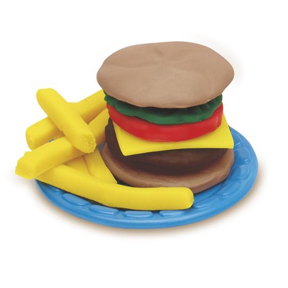 Набір з пластиліном Hasbro Play-Doh Бургер гриль 280 г - зображення 7