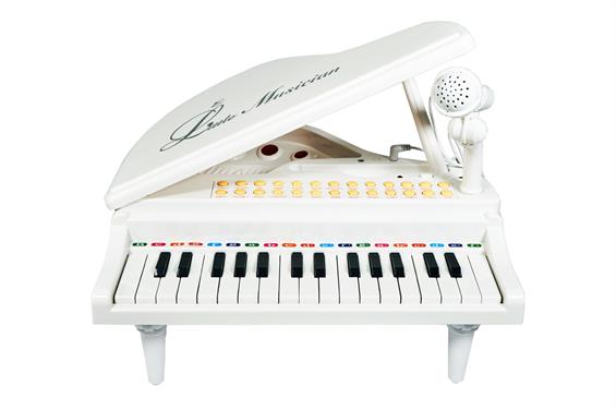 Детское пианино синтезатор Baoli Маленький музикант с микрофоном 31 клавиша белый (BAO-1504C-W) (BAO-1504C-W) (BAO-1504C-W) - зображення 2
