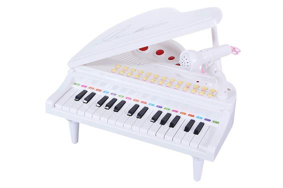 Детское пианино синтезатор Baoli Маленький музикант с микрофоном 31 клавиша белый (BAO-1504C-W) (BAO-1504C-W) (BAO-1504C-W) - зображення 4