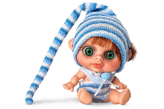Кукла пупс Berjuan Baby с запахом ванили Castano 14 см (BJN-24101) - зображення 1