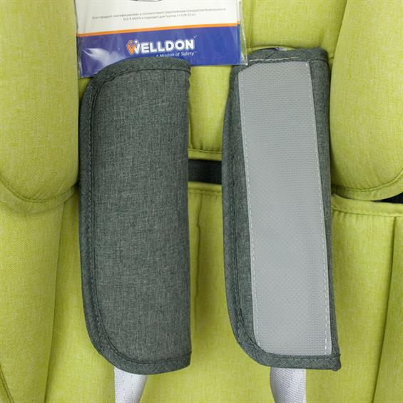 Автокрісло Welldon Smart Sport (сірий/оливковий) BS02N-S95-002 - зображення 8