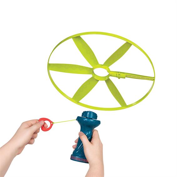 Іграшка Battat Виблискуючий диск-пропелер з пусковим пристроєм (BX1592Z) - зображення 2