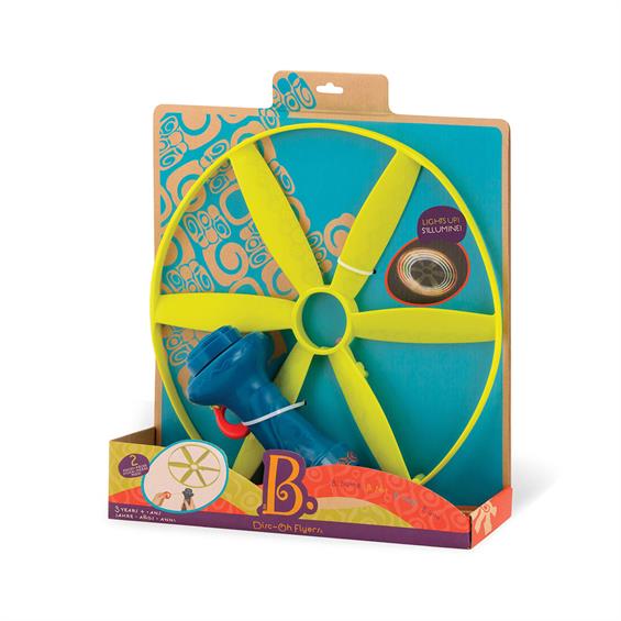 Іграшка Battat Виблискуючий диск-пропелер з пусковим пристроєм (BX1592Z) - зображення 5