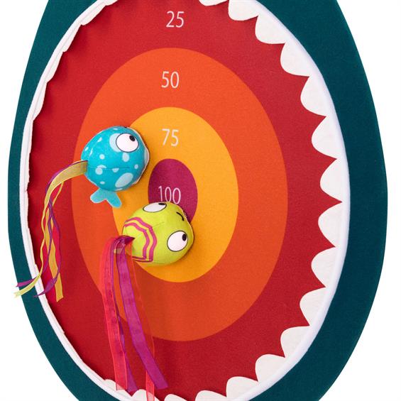 Дитячий дартс Battat Голодна акула 1 мішень, 4 м'ячика (BX1638Z) - зображення 4