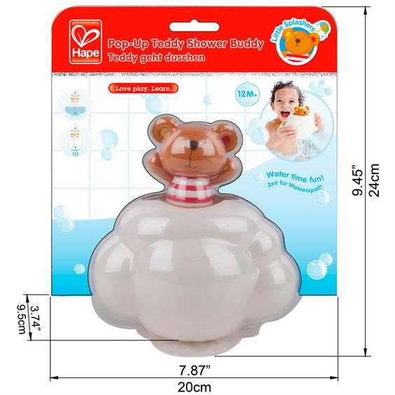 Іграшка для ванної Hape Ведмедик Тедді (E0202) - зображення 10