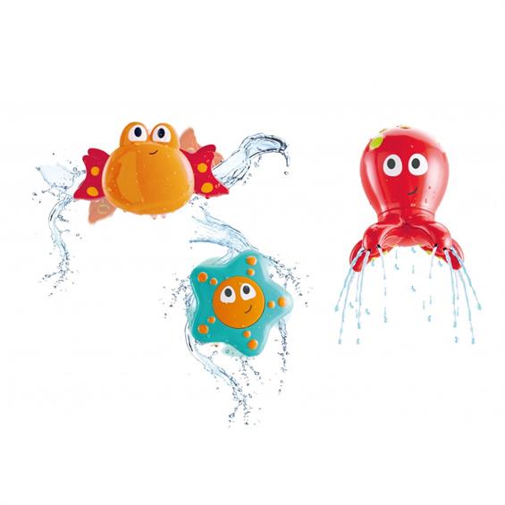Іграшки для ванної Hape Морські мешканці на присосках 6 штук (E0215) - зображення 3