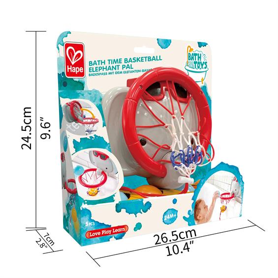 Іграшка для ванної Hape Слоненя баскетболіст (E0221A) - зображення 6