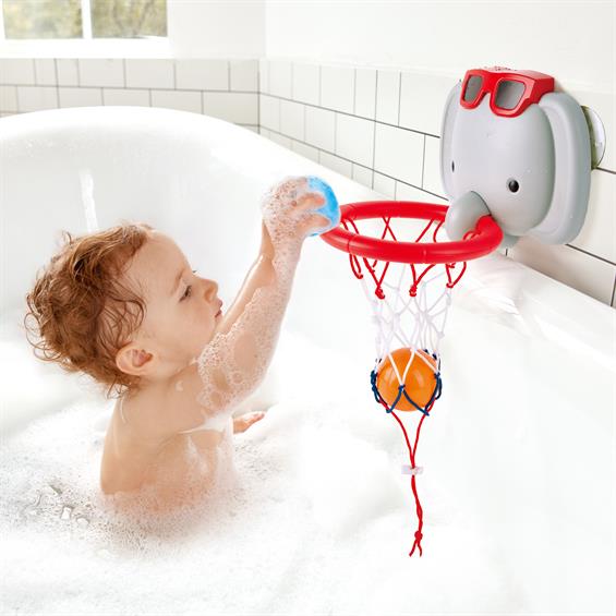 Іграшка для ванної Hape Слоненя баскетболіст (E0221A) - зображення 1