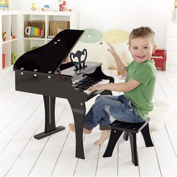 Дитячий рояль Hape чорний (E0320) - зображення 1