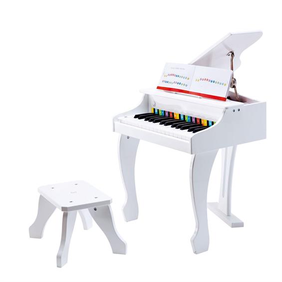 Дитячий рояль Hape білий (E0338) - зображення 3