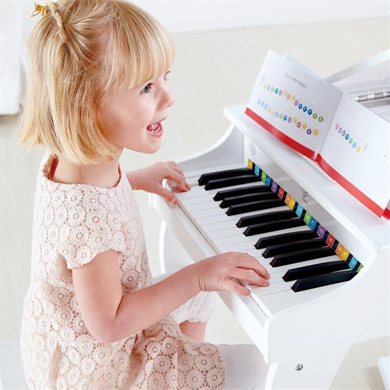 Дитячий рояль Hape білий (E0338) - зображення 5