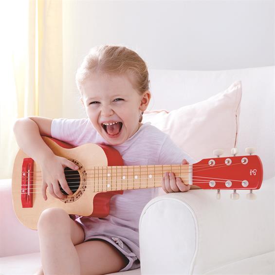 Дитяча гітара Hape Червоне полум'я (E0602) - зображення 1