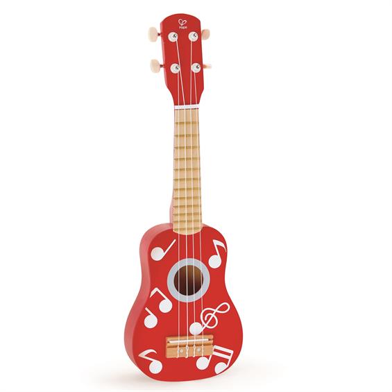Дитяча гітара укулеле Hape, червоний (E0603) - зображення 10