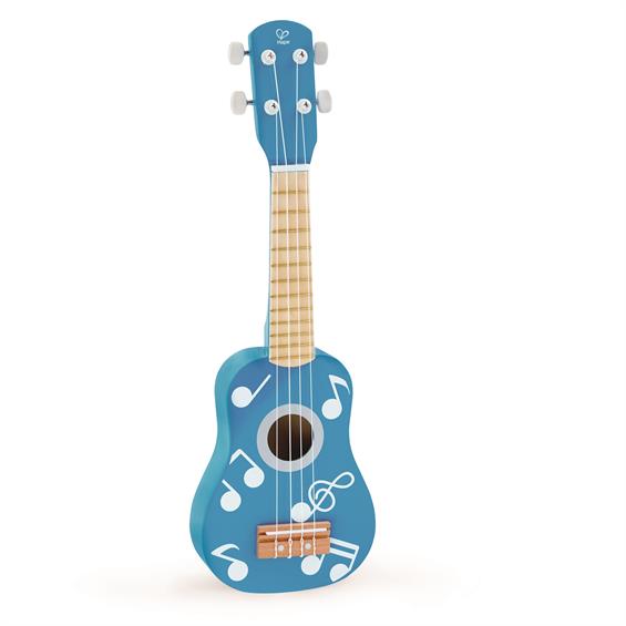 Дитяча гітара укулеле Hape, синій (E0604) - зображення 4