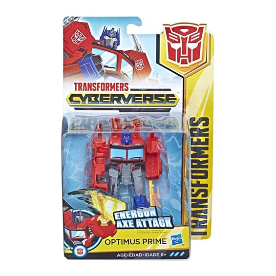 Трансформер Hasbro Transformers Cyberverse Оптимус Прайм 14 см (E1901) - зображення 5