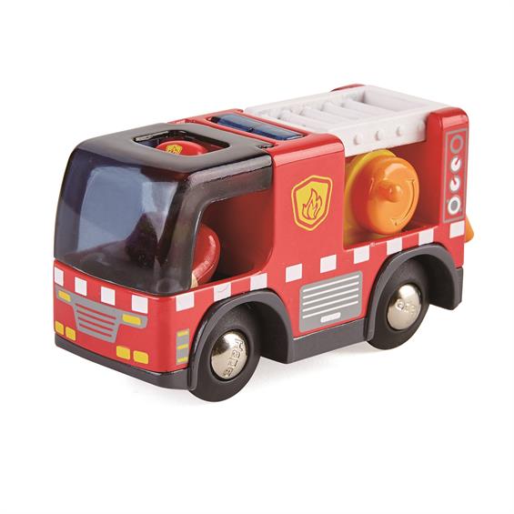 Іграшковий пожежний автомобіль Hape з сиреною (E3737) - зображення 6