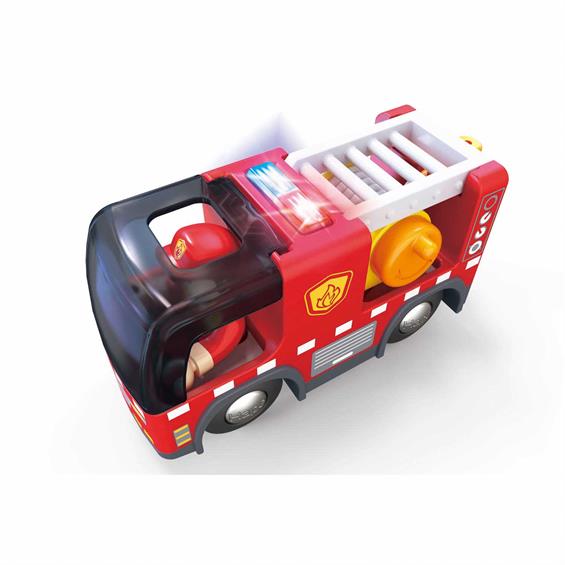 Пожежний автомобіль Hape з сиреною (E3737) - зображення 8