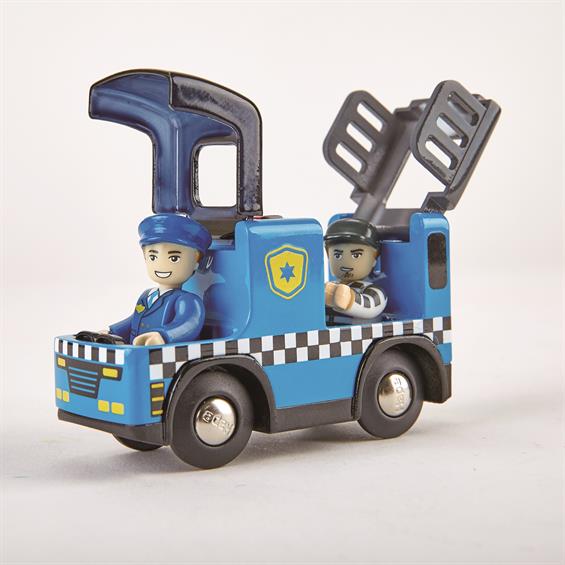Поліцейський автомобіль Hape з фігурками (E3738) - зображення 3