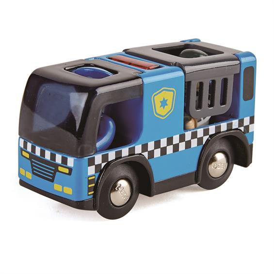 Поліцейський автомобіль Hape з фігурками (E3738) - зображення 5
