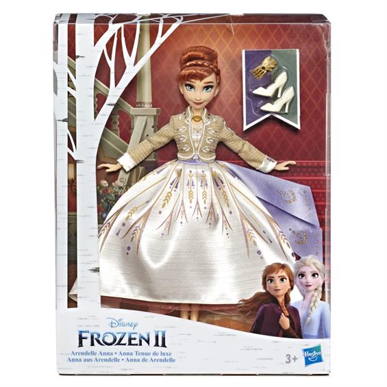 Лялька Disney Frozen Hasbro Frozen II Холодне серце 2 Делюкс Анна 28 см (E5499_E6845) - зображення 4