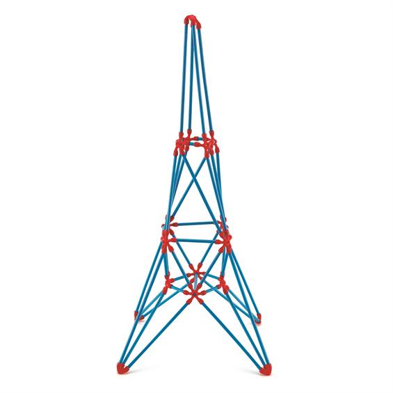 Конструктор контурний Hape Flexistix Ейфелева вежа 62 ел. бамбук (E5563) - зображення 2