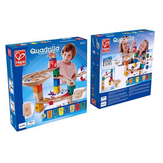 Конструктор-лабіринт Hape Quadrilla Гонка до фінішу 58 ел. (E6021) - зображення 6