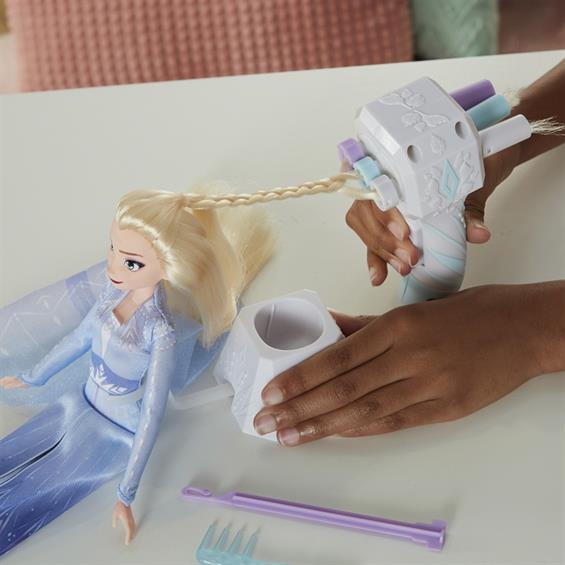 Лялька Disney Frozen Hasbro Frozen II Холодне серце 2 Ельза з аксесуарами для волосся 28 см (E6950_E7002) - зображення 8