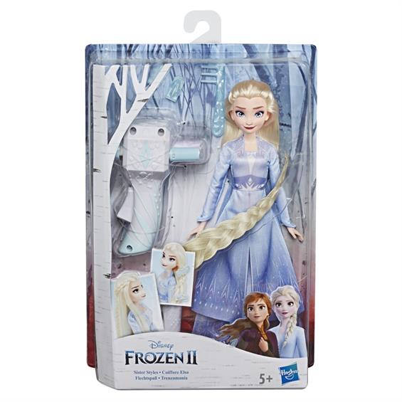 Лялька Disney Frozen Hasbro Frozen II Холодне серце 2 Ельза з аксесуарами для волосся 28 см (E6950_E7002) - зображення 9