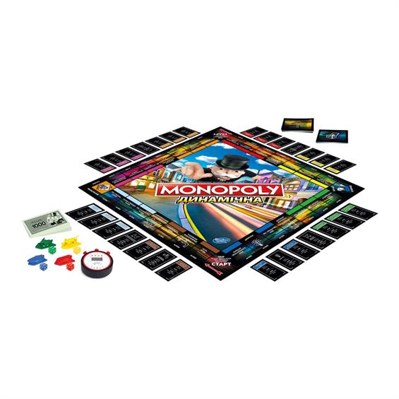 Настільна гра Hasbro Monopoly Монополія Динамічна українська версія (E7033) - зображення 2
