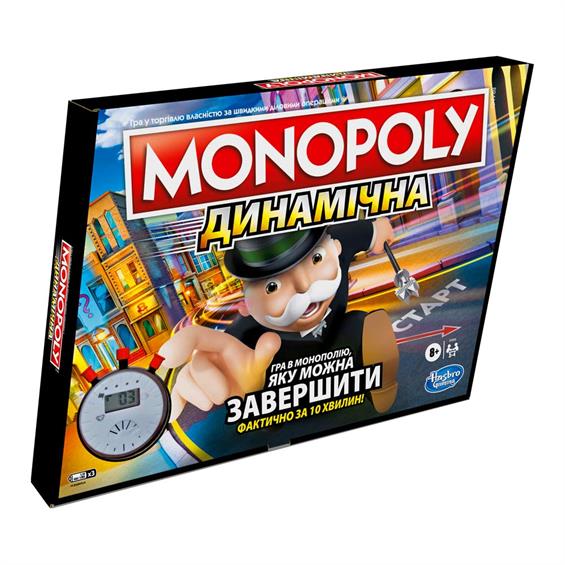 Настільна гра Hasbro Monopoly Монополія Динамічна українська версія (E7033) - зображення 1