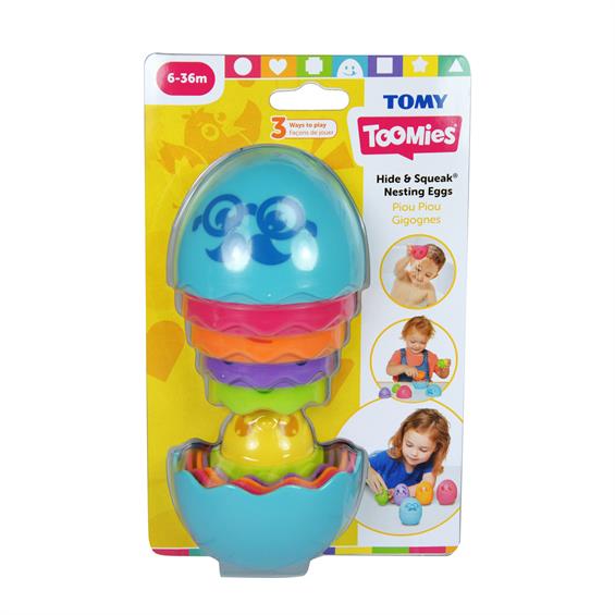 Набір іграшок для ванни Toomies Курча в шкаралупках в асорт. (E73080) - зображення 4